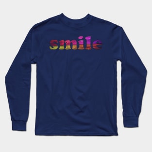 Smile Long Sleeve T-Shirt